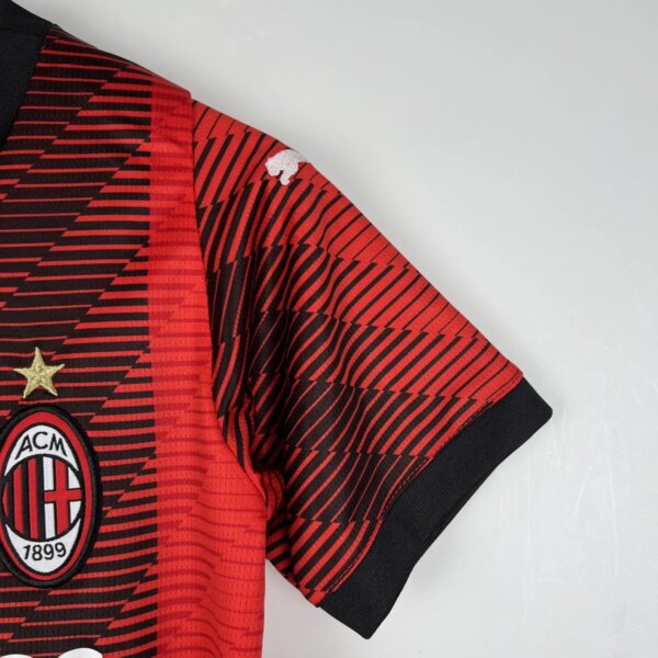 23-24 AC Milan Home Kids Kit - Image 3