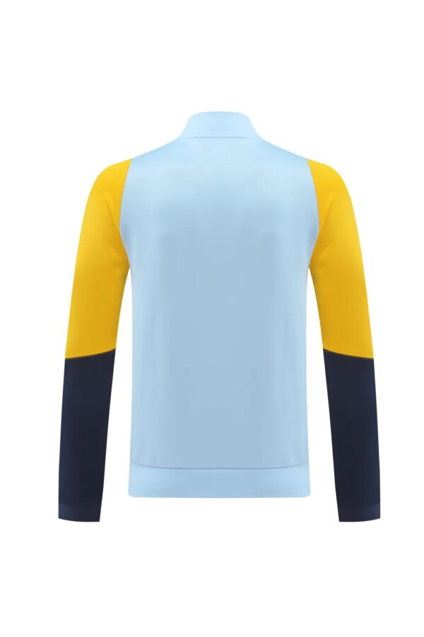 24-25 Real Madrid Light Blue Jacket Tracksuit - Image 4