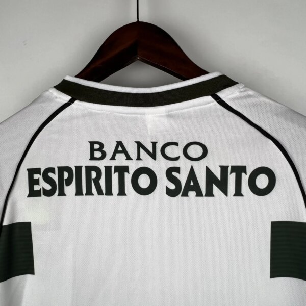 2001-03 Sporting CP Home Long Sleeve Retro Jersey - Image 8