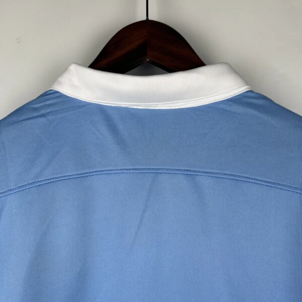 2015-16 Manchester City Home Retro Jersey - Image 7