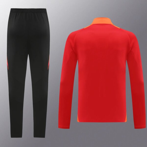 24-25 Bayern Munich Red Jacket Tracksuit - Image 2