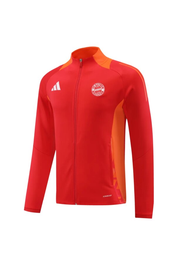 24-25 Bayern Munich Red Jacket Tracksuit - Image 3
