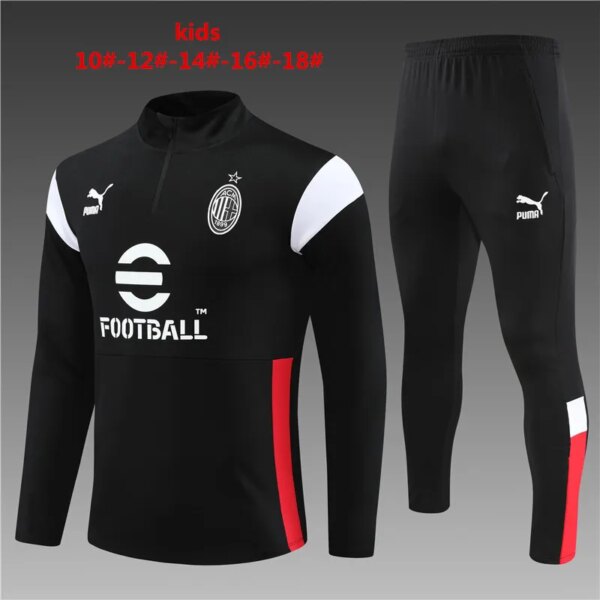 23-24 AC Milan Training Suit - Image 3