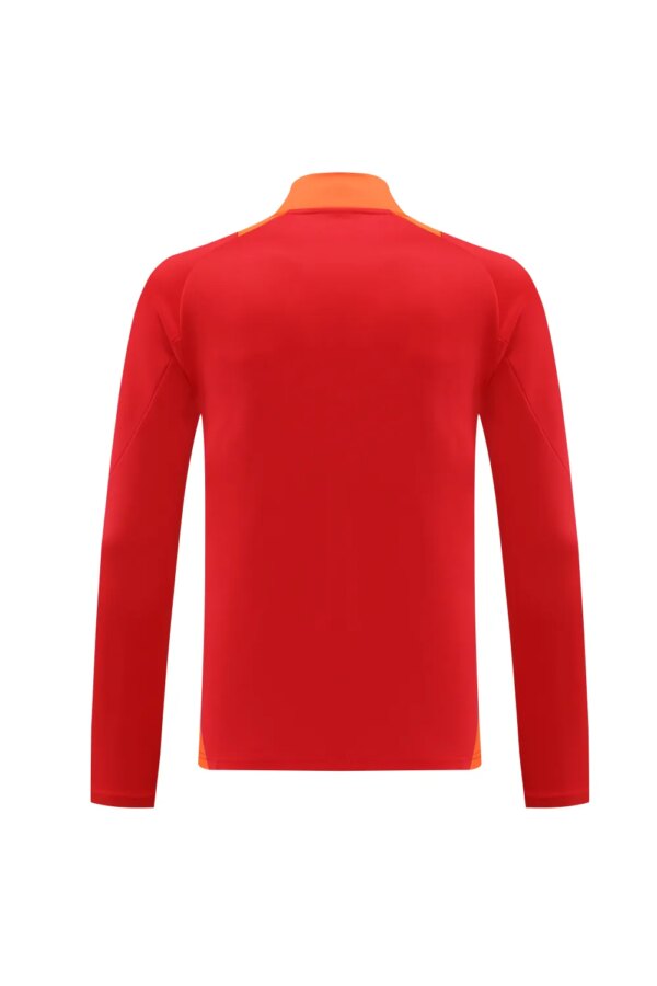 24-25 Bayern Munich Red Jacket Tracksuit - Image 4