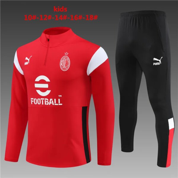 23-24 AC Milan Training Suit - Image 3