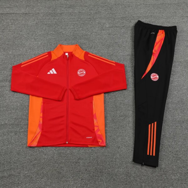 24-25 Bayern Munich Red Jacket Tracksuit - Image 7
