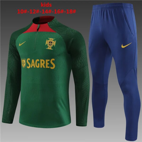 23-24 Portugal Player Version Training Suit - Image 3