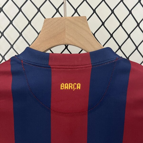 Retro 14-15 Barcelona Home Kids Kit - Image 6