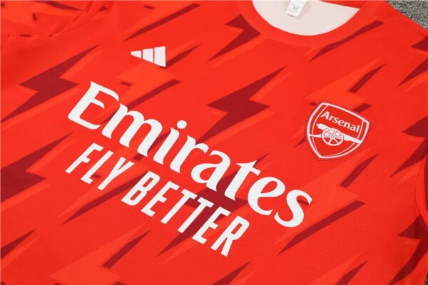 23-24 Arsenal Training Short Sleeve Suit - Image 6
