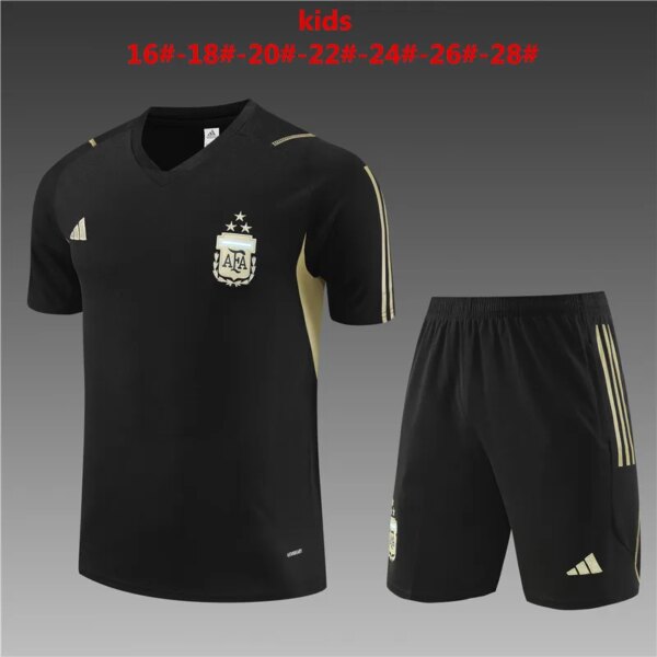 23-24 Argentina Training Short Sleeve Suit - Image 3