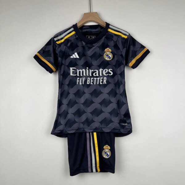 23-24 Real Madrid Away Kid Kit