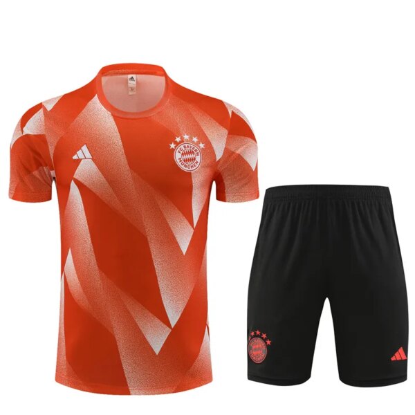 23-24 Bayern Munich Camouflage Training Short Sleeve Suit - Image 3