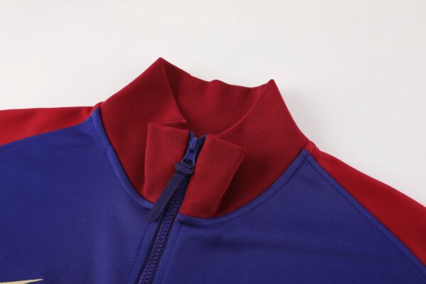 24-25 Barcelona Blue Jacket Tracksuit - Image 4
