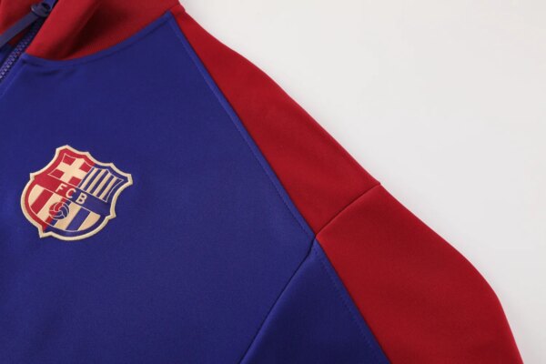 24-25 Barcelona Blue Jacket Tracksuit - Image 6