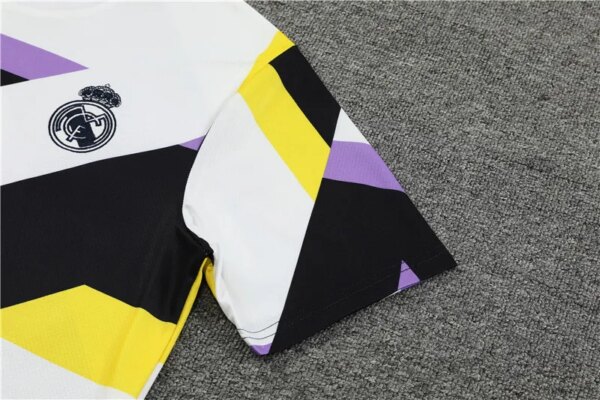 23-24 Real Madrid Camouflage Training Short Sleeve Suit - Image 5