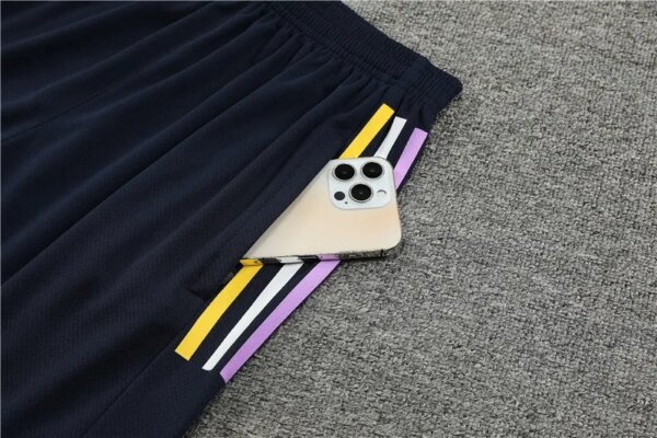 23-24 Real Madrid Camouflage Training Short Sleeve Suit - Image 11