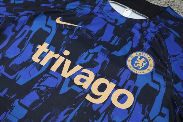 23-24 Chelsea Camouflage Training Short Sleeve Suit - Image 4
