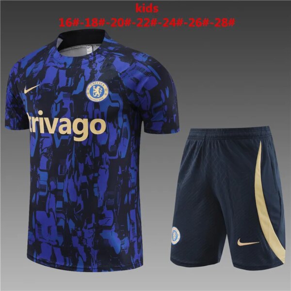 23-24 Algeria Training Short Sleeve Suit - Image 3