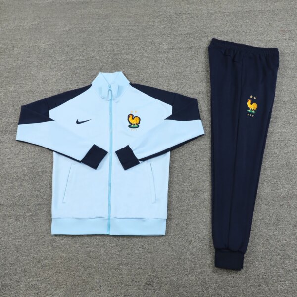2024 France Blue Jacket Tracksuit - Image 3