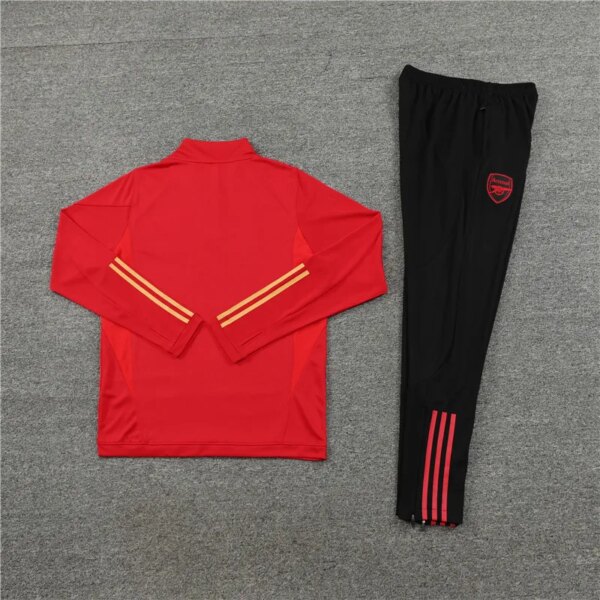 23-24 Arsenal Red Training Suit - Image 2