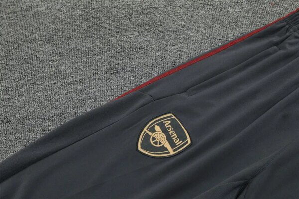 23-24 Arsenal Grey Training Suit - Image 8