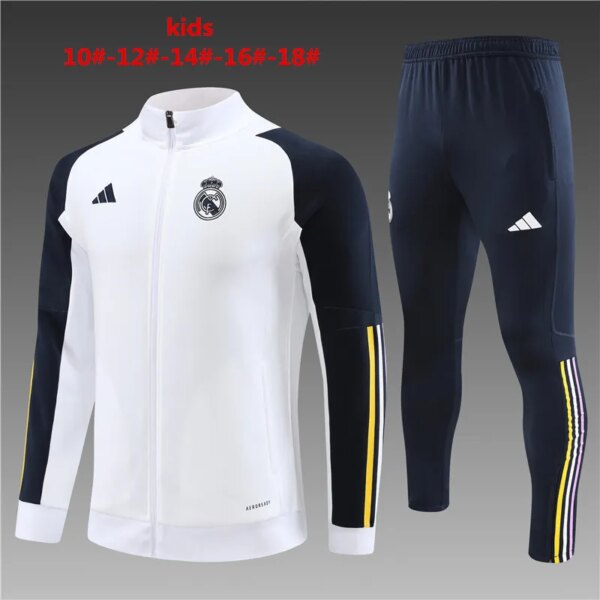 23-24 Real Madrid Jacket Suit - Image 7