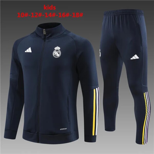 23-24 Real Madrid Jacket Suit - Image 7