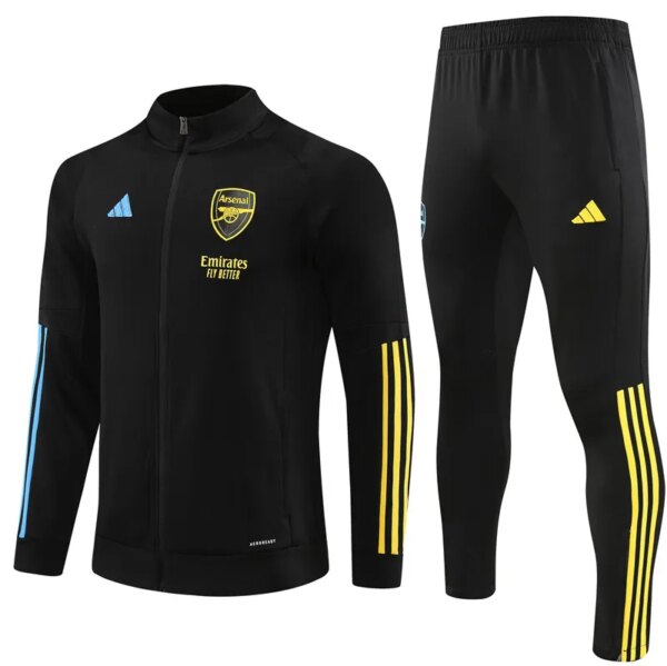 23-24 Arsenal Black Jacket Suit