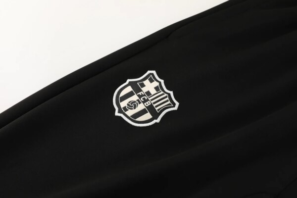 24-25 Barcelona Black Jacket Tracksuit - Image 6