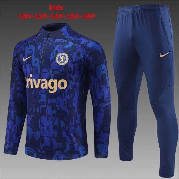 23-24 Chelsea Camouflage Training Suit - Image 12