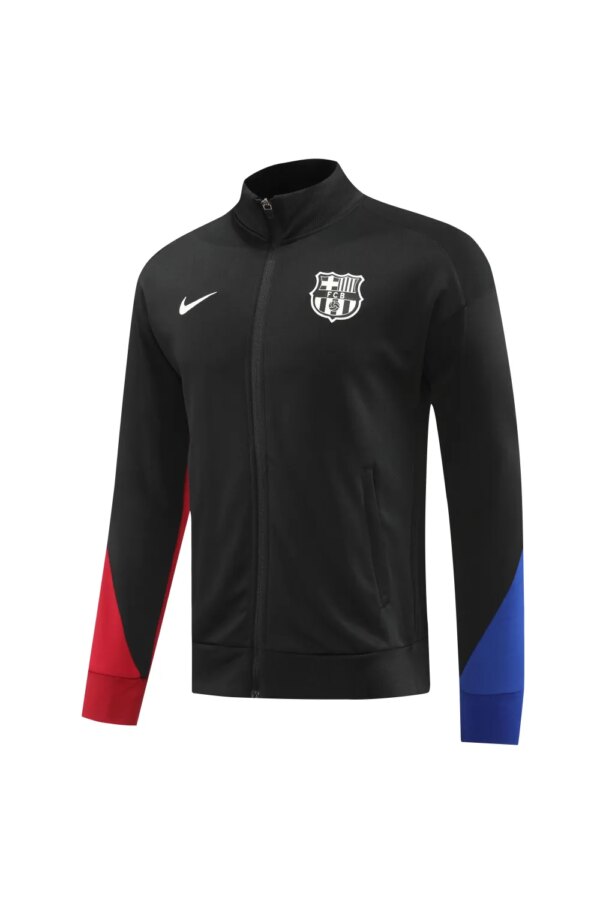 24-25 Barcelona Black Jacket Tracksuit - Image 8