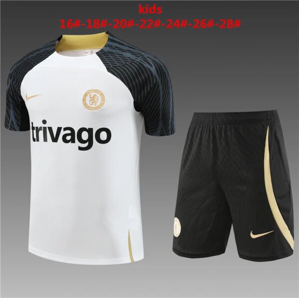 23-24 Chelsea Training Short Sleeve Suit - Image 13