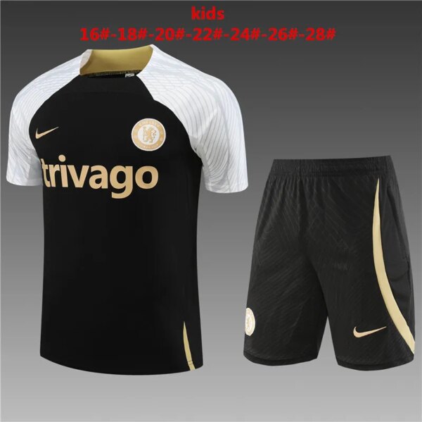 23-24 Chelsea Training Short Sleeve Suit - Image 13