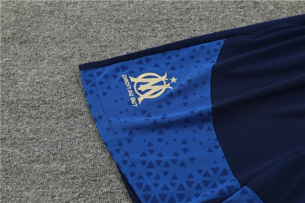 23-24 Olympique Marseille Training Short Sleeve Suit - Image 8