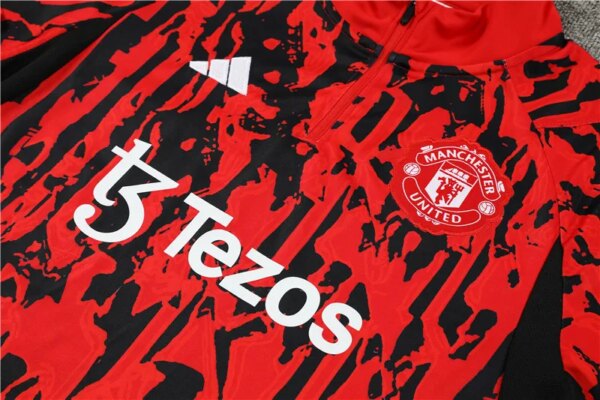 23-24 Manchester United Camouflage Training Suit - Image 9