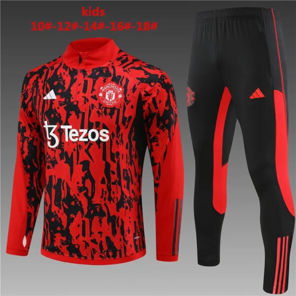23-24 Manchester United Camouflage Training Suit - Image 12
