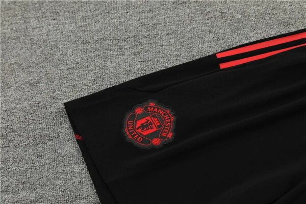 23-24 Manchester United Camouflage Training Short Sleeve Suit - Image 8