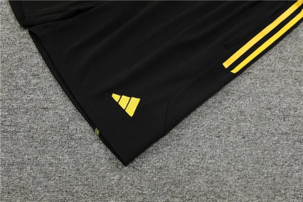 23-24 Arsenal Black Training Short Sleeve Suit - Image 10