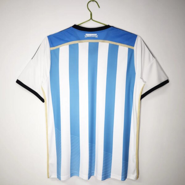 2014 Argentina Home Retro Jersey - Image 4