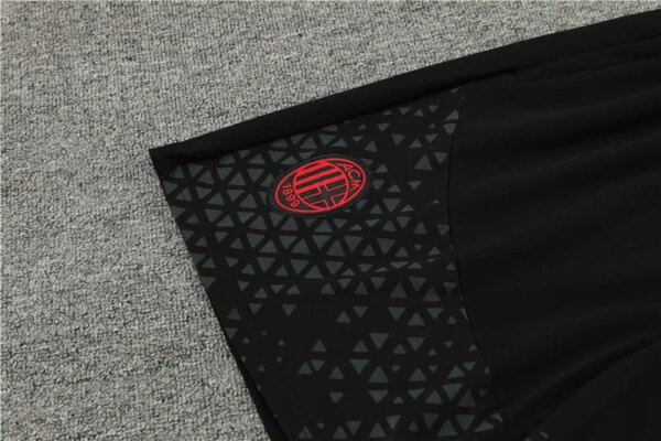 23-24 AC Milan Training Short Sleeve Suit - Image 9