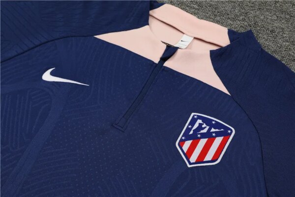 23-24 Atletico Madrid Player Blue Training Suit - Image 4