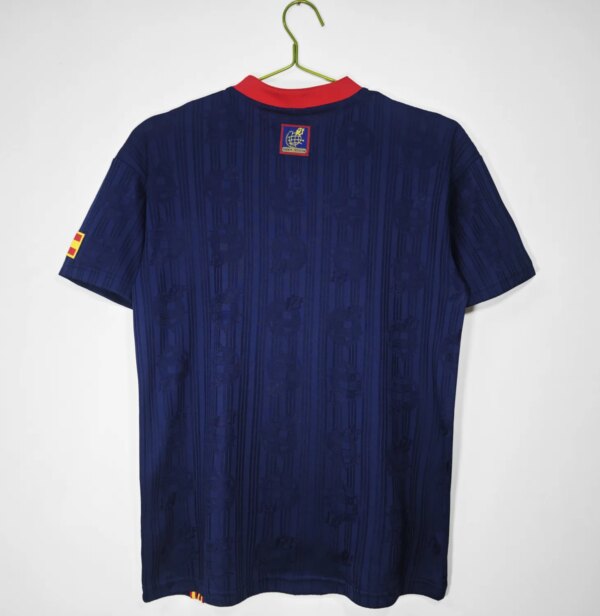 1996 Spain Away Retro Jersey - Image 3