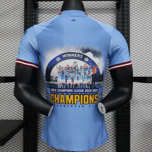 2023 Manchester City UEFA Champions League Winners Jersey