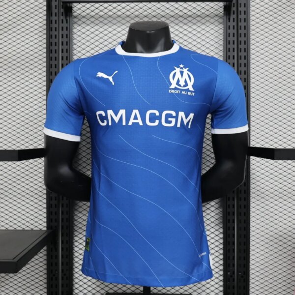 23-24 Olympique Marseille Away Player Jersey