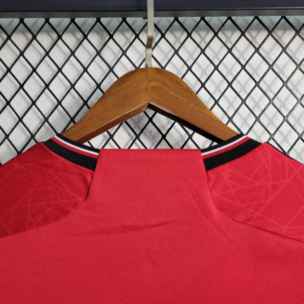 23-24 Manchester United Home Long Sleeve Jersey - Image 5