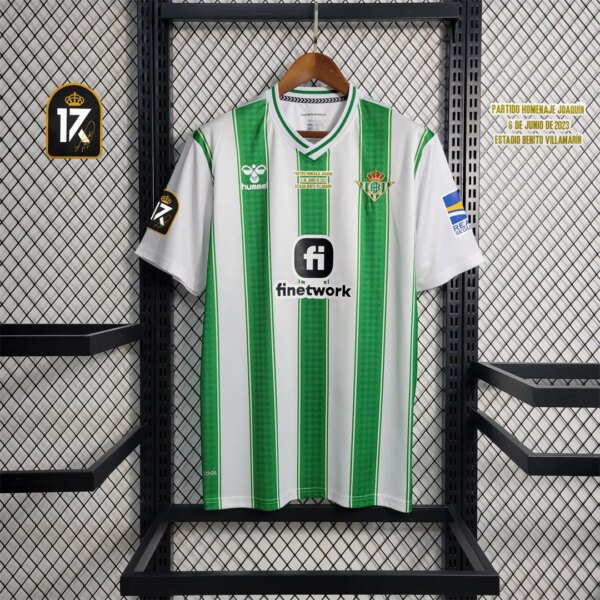 23-24 Real Betis  Home Final Game 17# JOAQUIN with All Detail