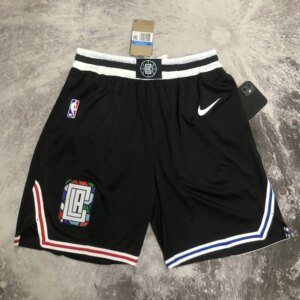 2023 Clippers Black NBA Shorts
