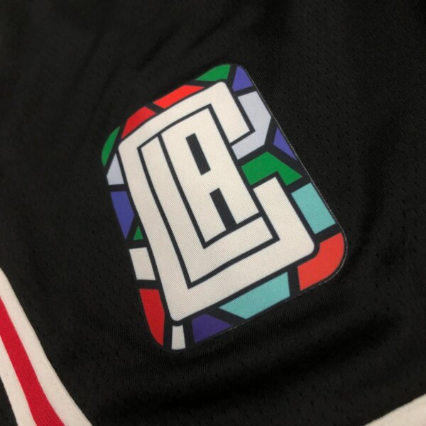 2023 Clippers  Black NBA Shorts - Image 2