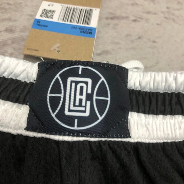 2023 Clippers  Black NBA Shorts - Image 3