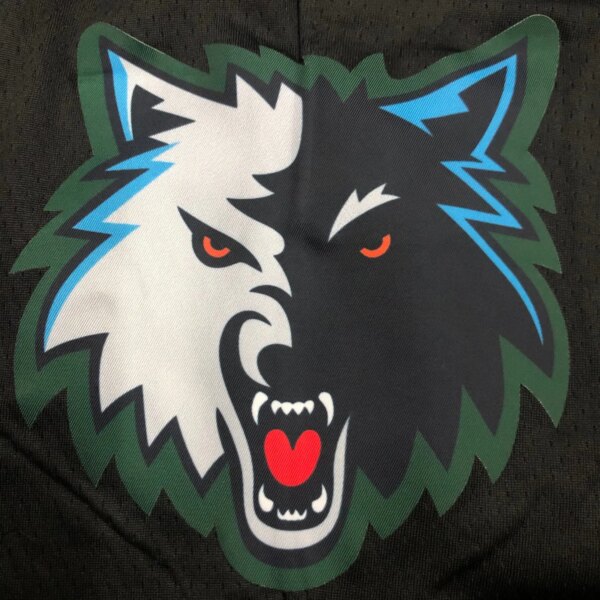 2023 Timberwolves Black  NBA Shorts - Image 2